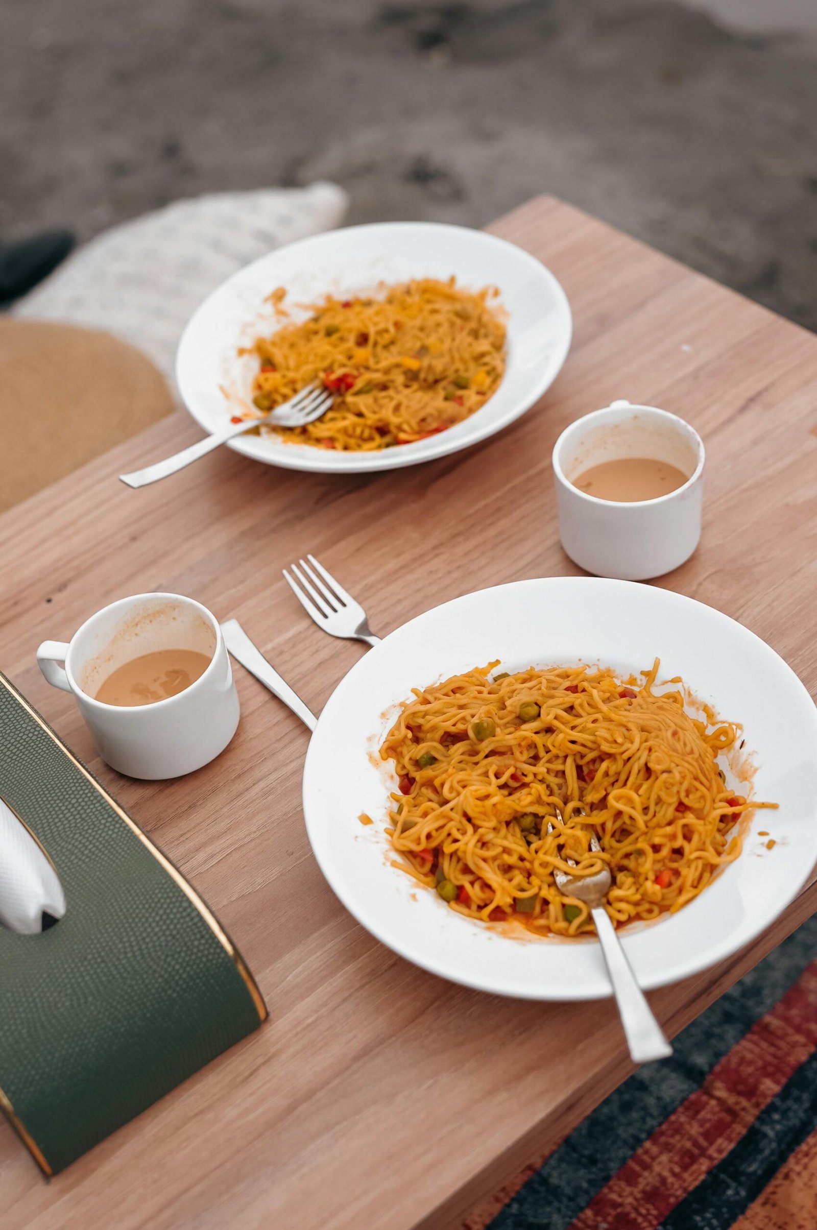 Pahado Ki Maggi Plate Gastronomy